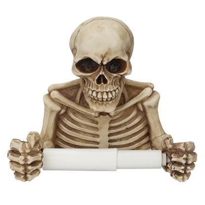 Skull Toilet Paper Holder