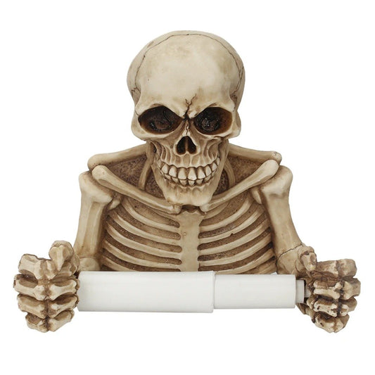 Skull Toilet Paper Holder