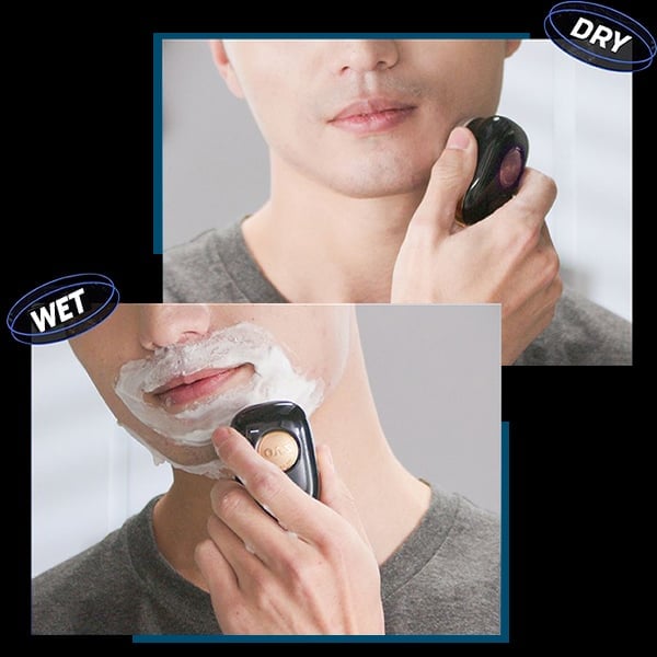 MINI rasoir électrique Portable tondeuse à barbe lame de rasage pour hommes rasoir