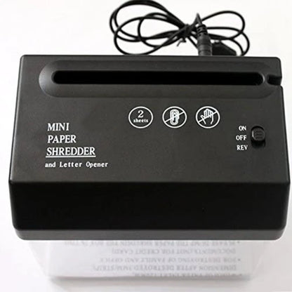 Portable Mini Paper Shredder