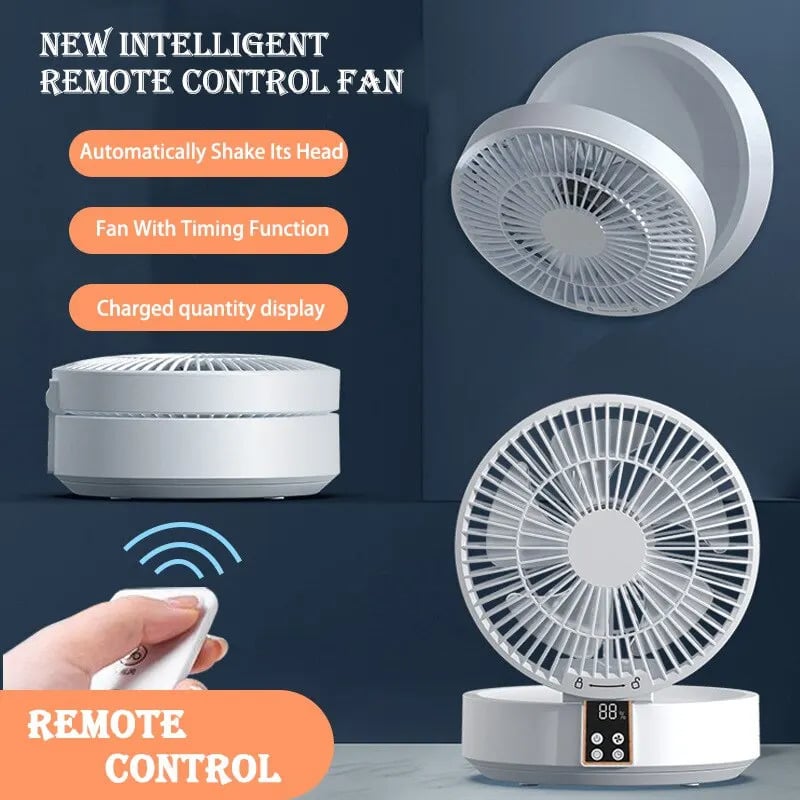 Double ventilateur de refroidissement de voiture rotatif à 360°