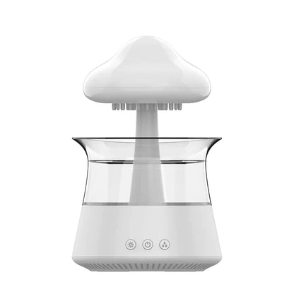 Humidificateur nuage de pluie, veilleuse, diffuseur d'huiles essentielles d'aromathérapie