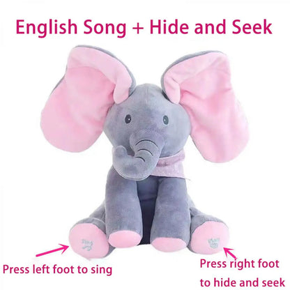 Peek a boo Talking Elephant