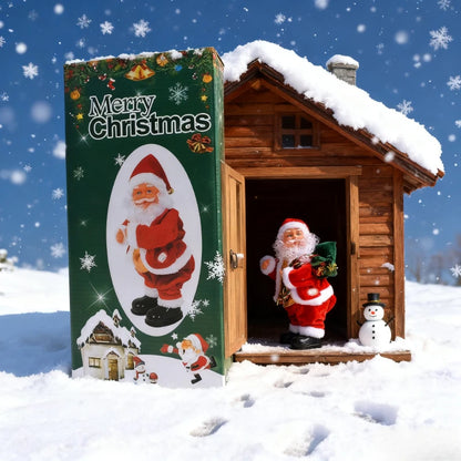 Dancing Santa Claus, Booty Shaking Walking Circle, Singing & Twerking