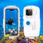 40m/130ft IP68 Sealed Waterproof Underwater Shell Diving iPhone Case