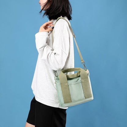 Japanese Large Capacity Multi-Pocket Handbag