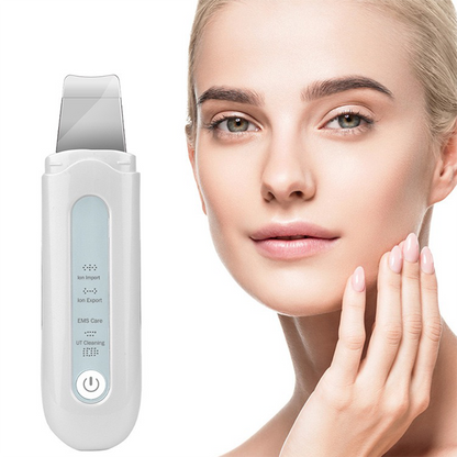 Ultrasonic Skin Scrubber Blackhead Peeling Remover Facial Peeling Deep Cleaner