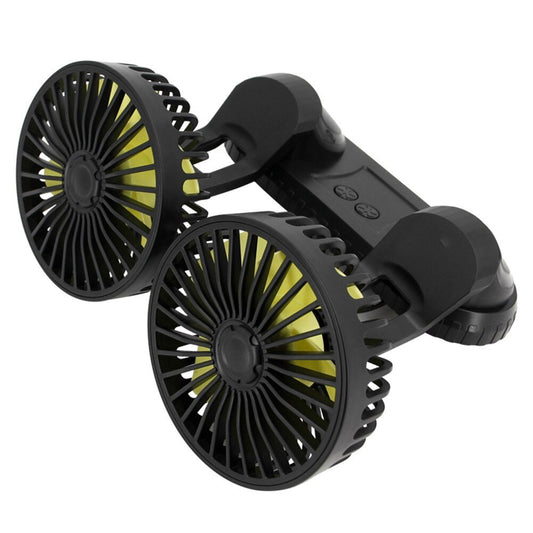 360° Rotatable Car Cooling Dual Fan