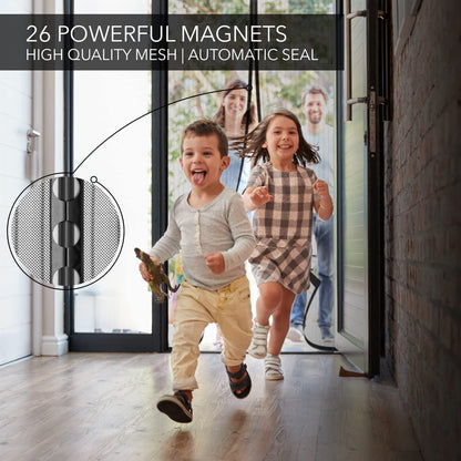 Anti Mosquito Self Closing Mesh Screen Anti Bugs Fly Curtain