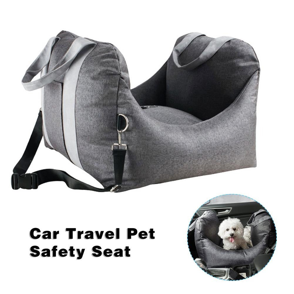 Car Seat for Small Dog/Cat Detachable&Washable Dog Car Booster Seat Carrier Bed