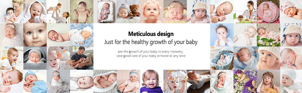 Baby Monitor, 2-Way Talk 3.2 Inch Digital Wireless Newborn Monitor