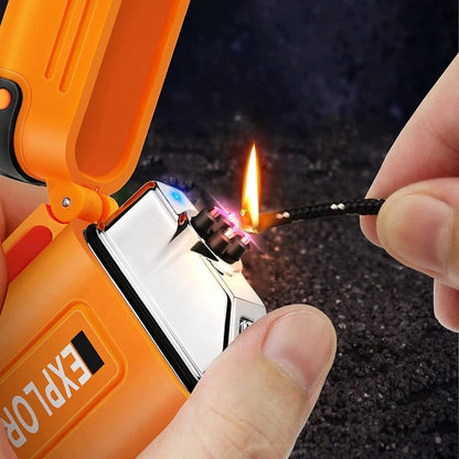 Electric Plasma Waterproof Rechargeable Dual Arc Lighter