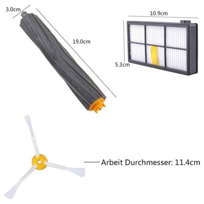 Ersatzteilset für iRobot Roomba 980 990 900 896 886 870 865 866 800A J3