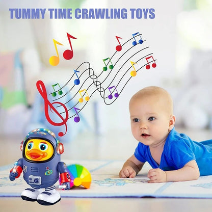 Dancing Space Duck Toy,Space Duck Dancing Musical Interactive Toy