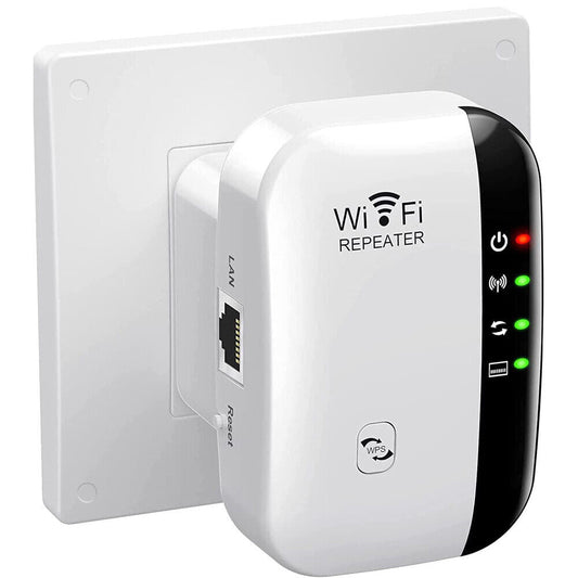 Répéteur WiFi 300M, amplificateur d'extension de réseau, conception de prise murale, Booster de Signal Wifi pour le bureau et la maison 