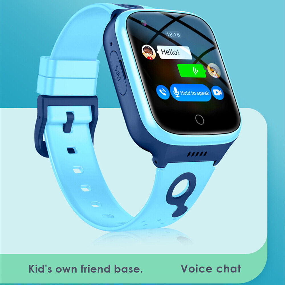 4G Kids Smart Watch Camera SOS LBS Waterproof Call Phone Watches For Boys Girls