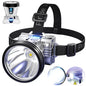 High Power Super Bright 90000 Lumen Rechargeable Headlamp