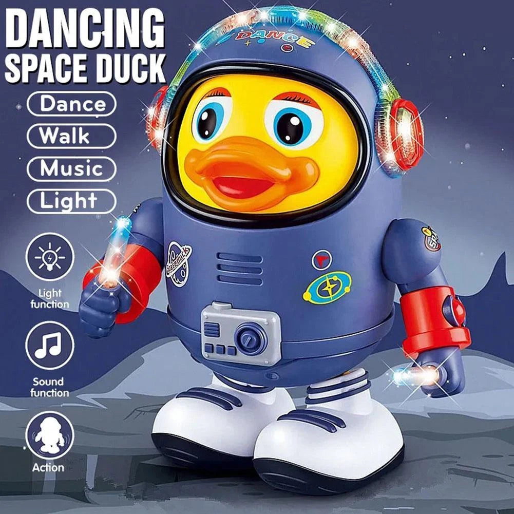 Dancing Space Duck Toy,Space Duck Dancing Musical Interactive Toy