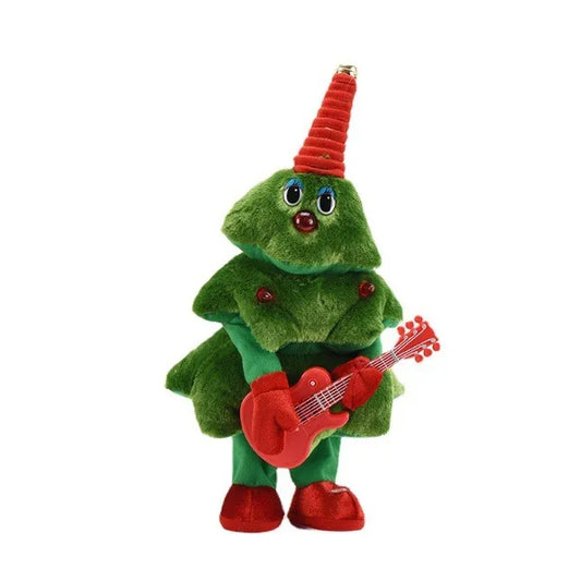 DESAFIONA Dancing & Singing Christmas Tree Stuffed Toys Electric Music Plush Doll