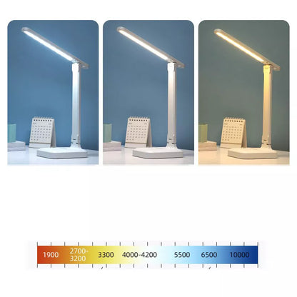 Dimmable LED Desk Light Touch Sensor Table Bedside Reading Lamp