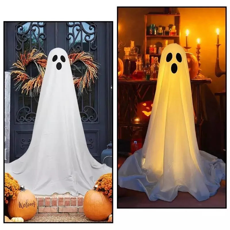 Light-Up Spooky Standing Ghosts with LED Light