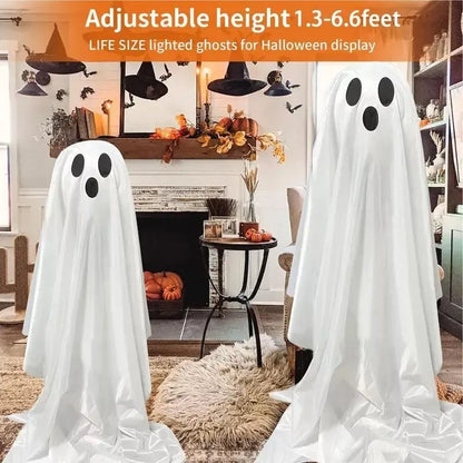 Light-Up Spooky Standing Ghosts with LED Light