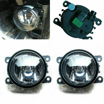 2pcs Drive Side Fog Light Lamp + H11 Bulb 55W Right & Left Side Car Driving Lamp