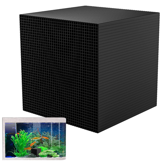 Cube de purificateur d'eau Eco-Aquarium, filtre propre, bloc d'outils à charbon actif