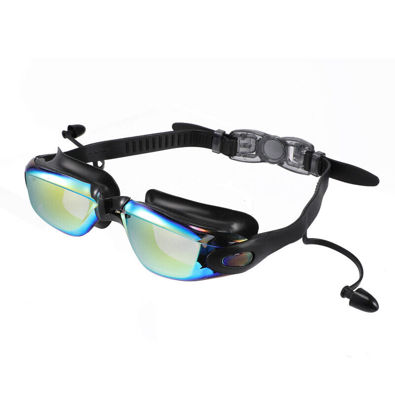 Lunettes de natation pour adultes, Vision claire HD, Anti-buée, Protection UV, lunettes de natation