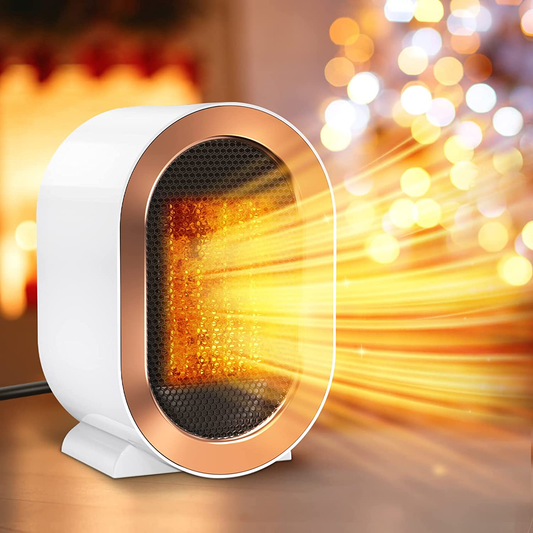 Portable Electric Space Heater with Thermostat for Indoor