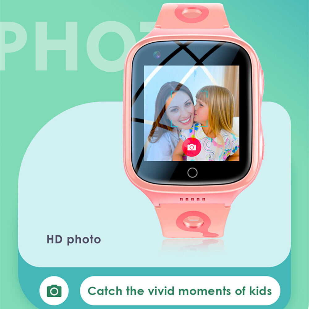 4G enfants Smart Watch téléphone 1000mAh étanche Wifi appel vidéo SOS GPS LBS Tracker 