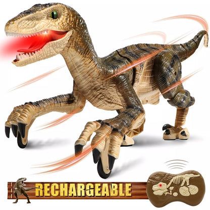 Remote Control Walking Robot Dinosaur Toy