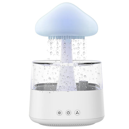 Humidificateur nuage de pluie, veilleuse, diffuseur d'huiles essentielles d'aromathérapie