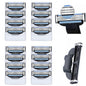16X Replacement Razor Blades for Gillette MACH 3 Shaving Trimmer Cartridges