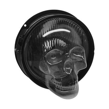 Skull Headlight Covers fit 7-inch Headlight Skeleton Cover for Car Trucks