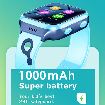 4G enfants Smart Watch téléphone 1000mAh étanche Wifi appel vidéo SOS GPS LBS Tracker 