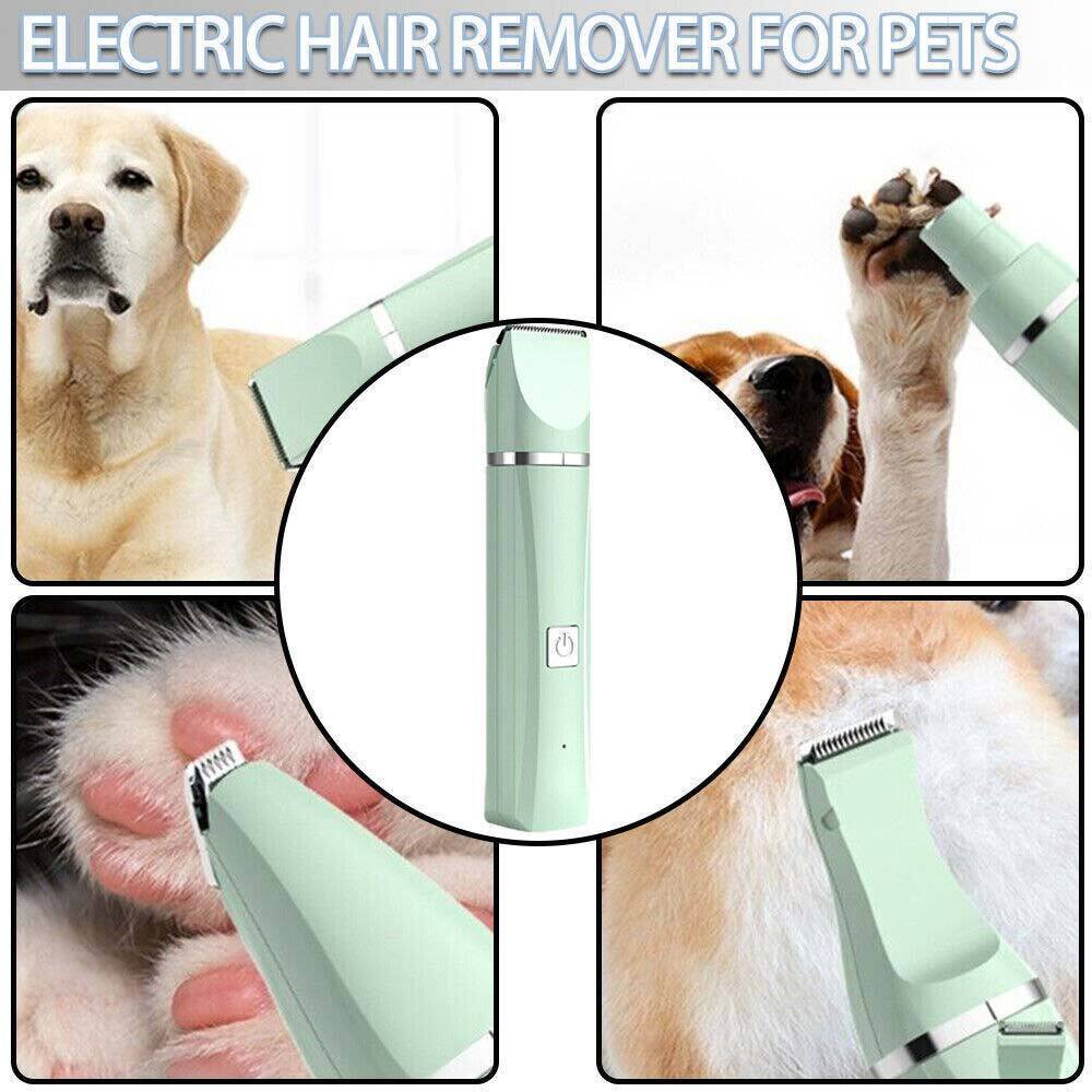 Professional Electric Pet Hair Trimmer Clipper Cordless Dog Cats Grooming Shaver
