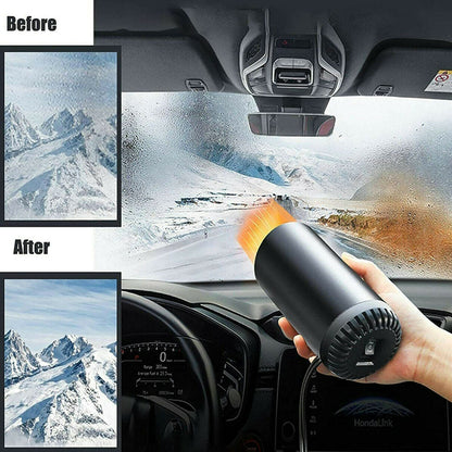 12V Car Heater Defogger Air Purify Auto Warm Air Blower Fast Defroster Demister