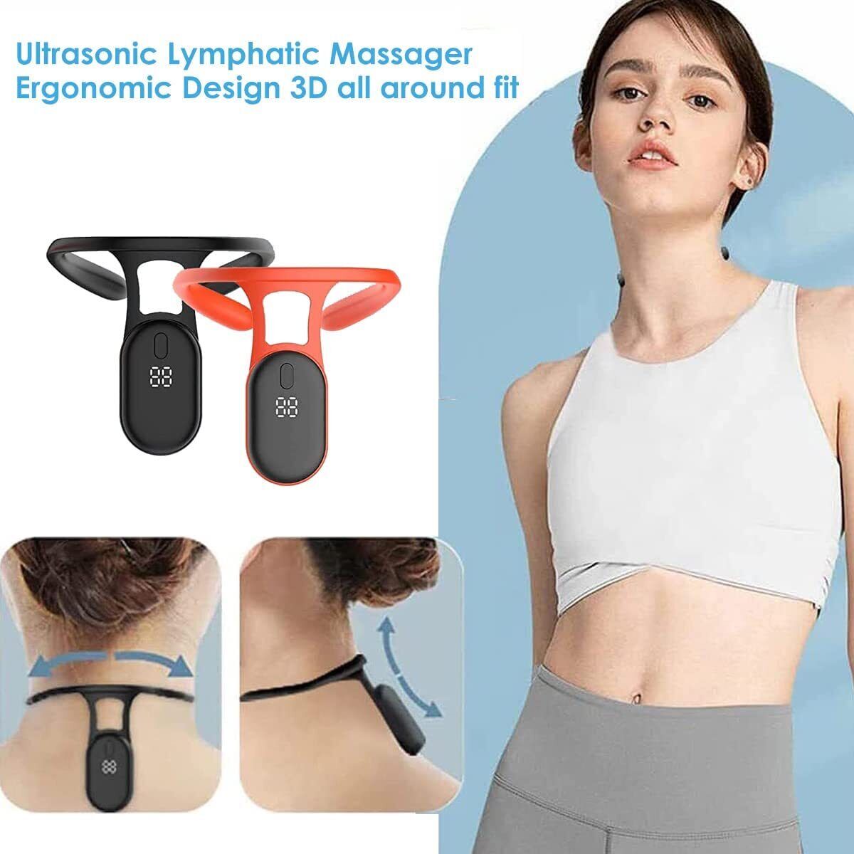 Ultrasonic Portable Lymphatic Soothing Body Slimory Shaping Neck Instrument