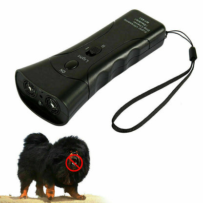 Ultrasonic Pet Dog Stop Barking Away Anti Bark Training Repeller Control Device