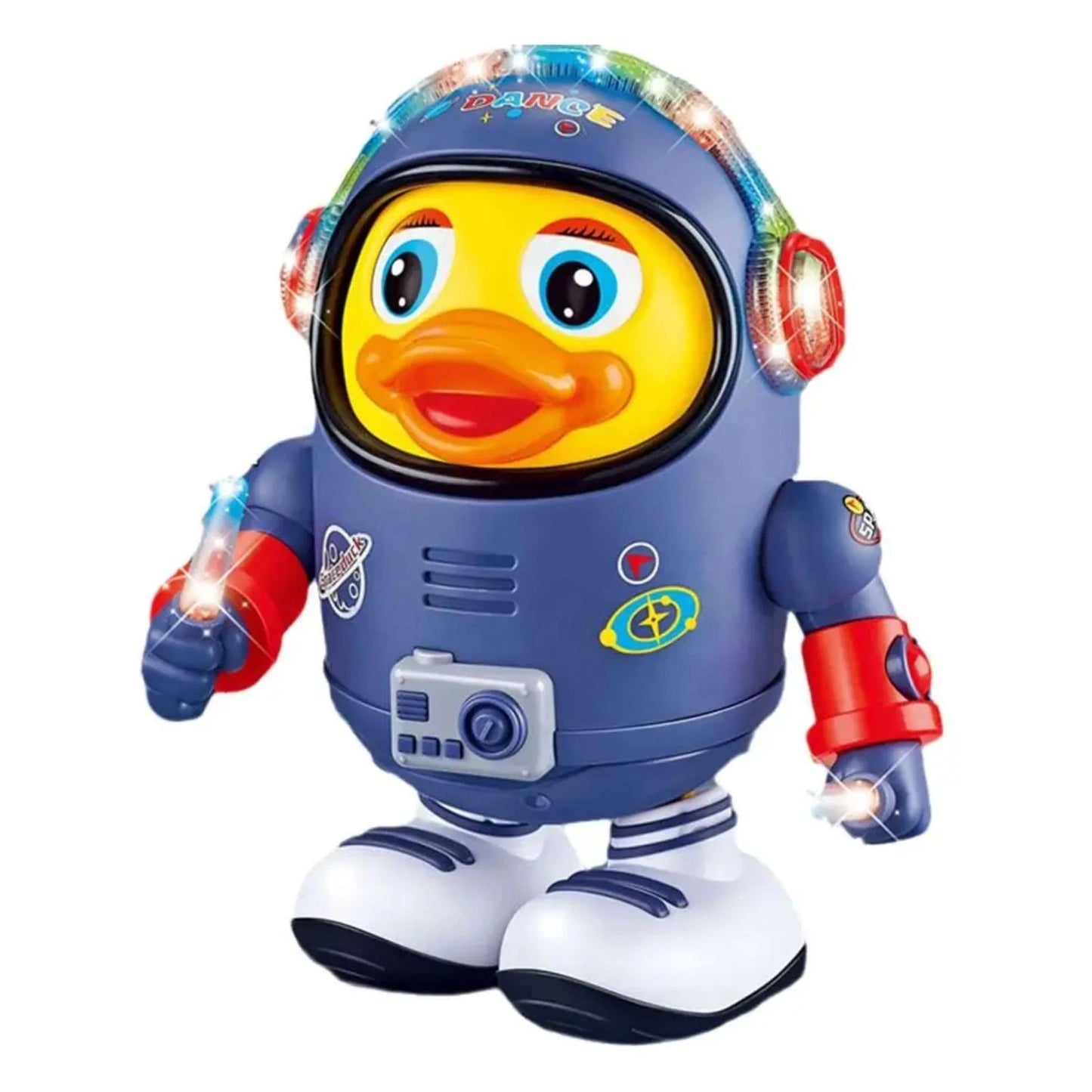 Dancing Space Duck Toy,Space Duck Dancing Musical Interactive Toy