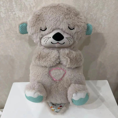 Soft Rhythmic Plush Teddy Bear with Sensory Music Lights