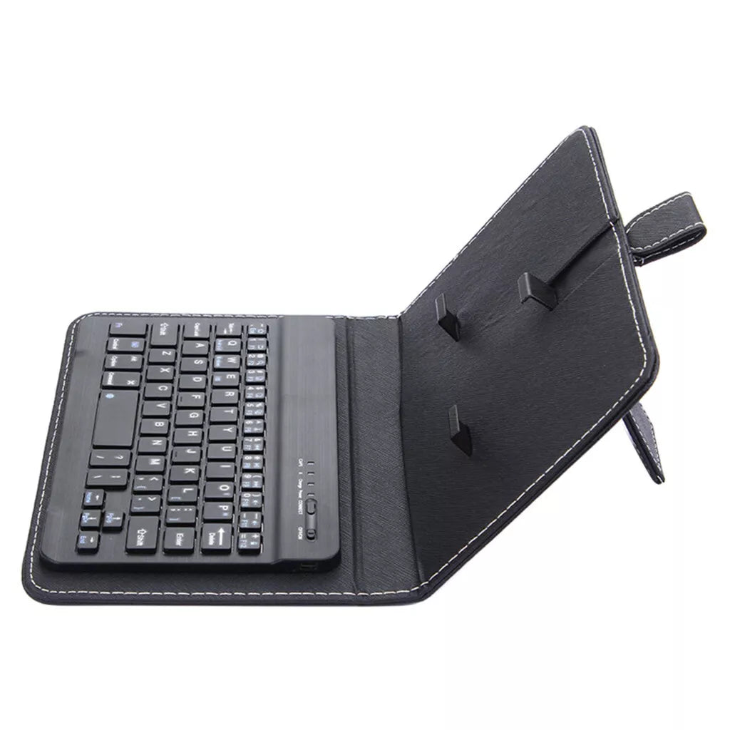 Mini-tragbare Leder-drahtlose Bluetooth-Tastatur für iPhone Android Smartphone