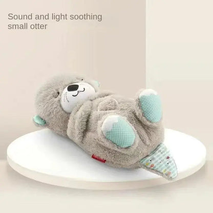 Ours en peluche doux et rythmé avec lumières musicales sensorielles