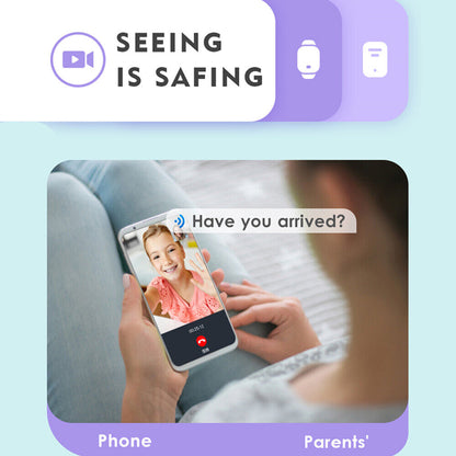 4G enfants Smart Watch téléphone 1000mAh étanche Wifi appel vidéo SOS GPS LBS Tracker 
