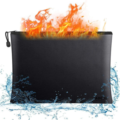 2000 °F Feuerfeste Dokumenten-/Geldtasche Wasserdichter, feuerfester Safe für Bargeld