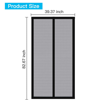 Anti Mosquito Self Closing Mesh Screen Anti Bugs Fly Curtain