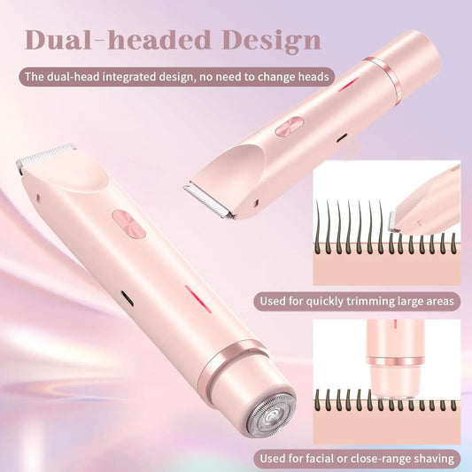 Comfort 2 in 1 Electric Lady Shaver, Electric Bikini Trimmer